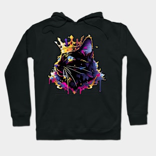 cat king Hoodie